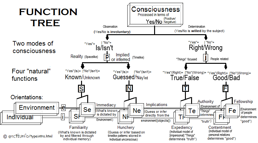 MBTI Database — mbti-notes: “objective”: external reality apart